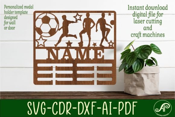 Download Soccer / Football Medal Holder SVG - Medal holder Collection