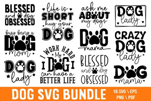 Download Dog SVG Bundle, Dog Quotes Bundle - Dog svg Collection