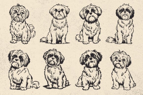 Download Shih Tzu Svg, Dog SVG File for Cricut - Dog svg Collection